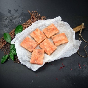 Филе горбуши, кубики